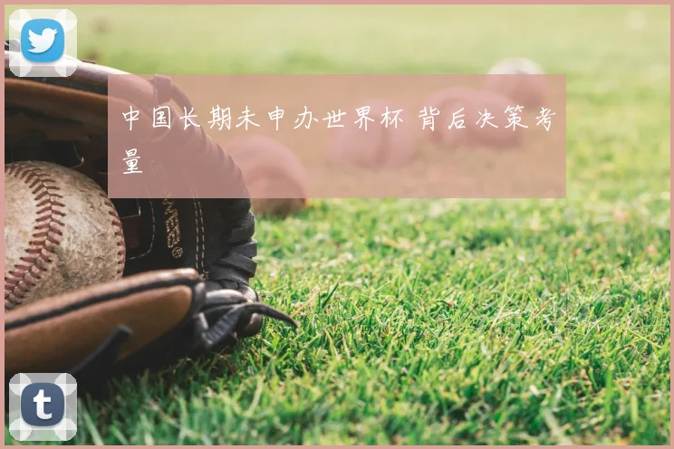 中国长期未申办世界杯 背后决策考量