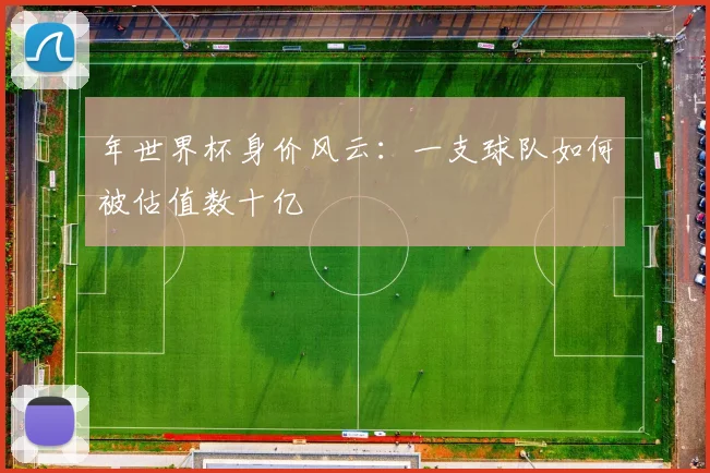 年世界杯身价风云：一支球队如何被估值数十亿
